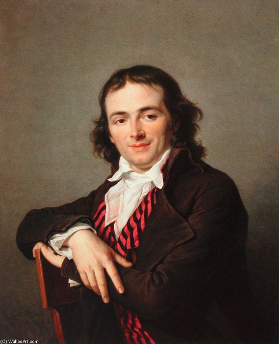 Portrait Of Joachim Lebreton — Adélaide Labille Guiard