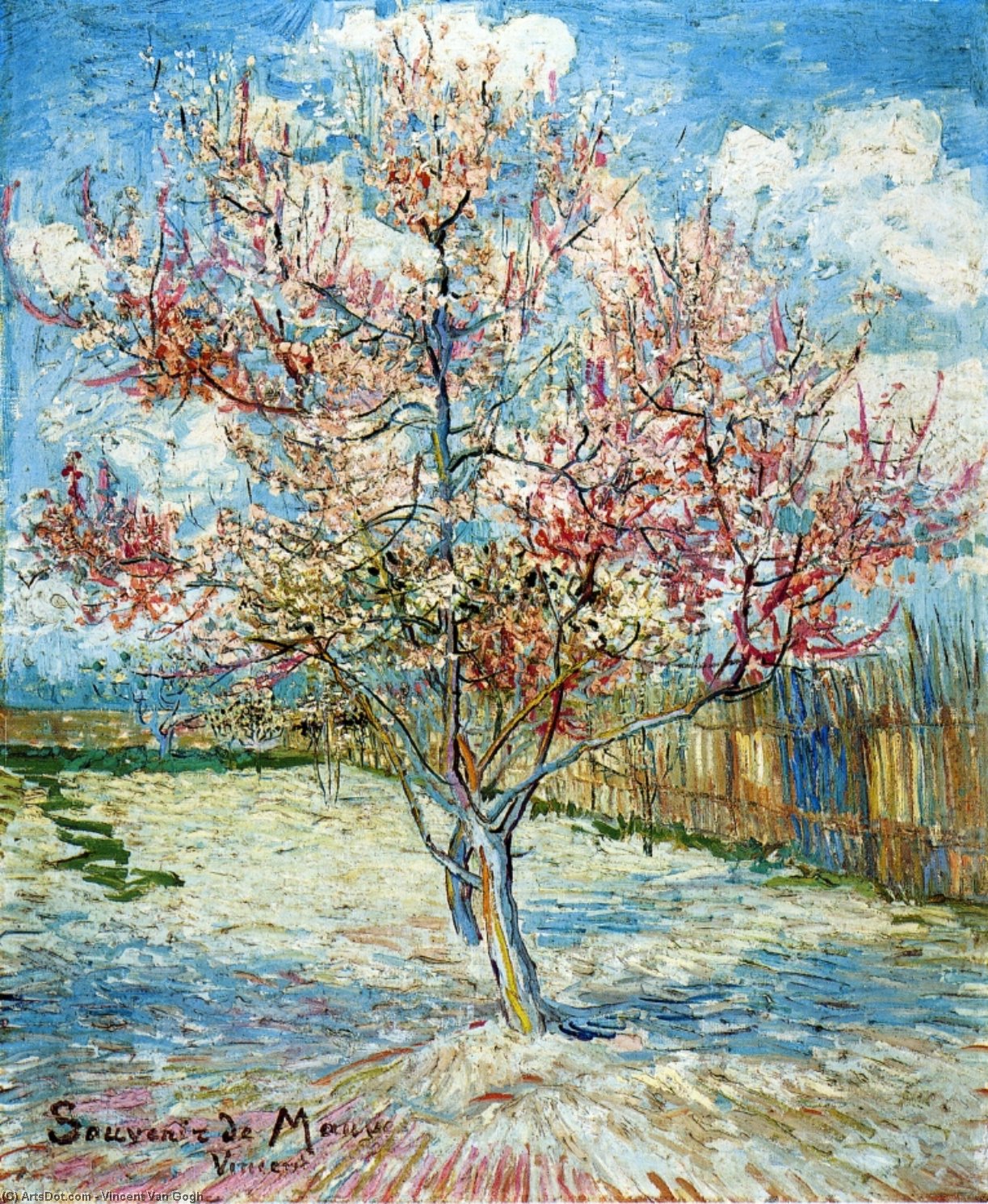 Pflaumenbäume In Blüte — Vincent Willem Van Gogh