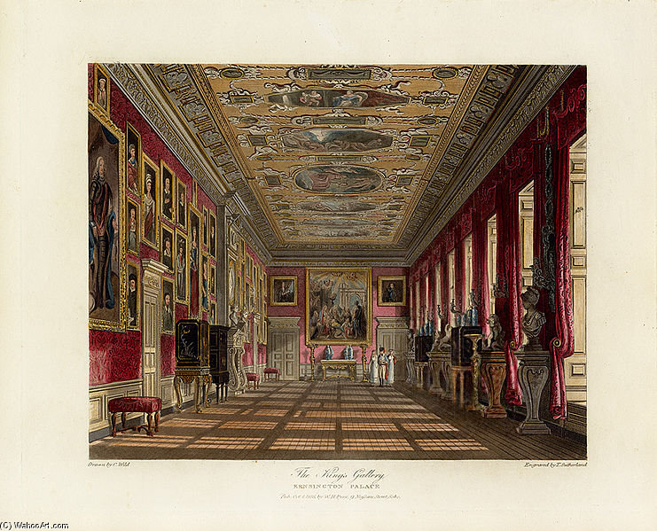 King's Gallery, Kensington Palace — Charles Wild
