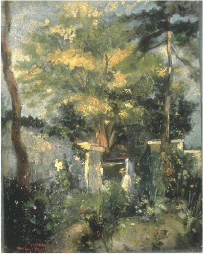 Un Jardin En Été — Jean-baptiste Carpeaux