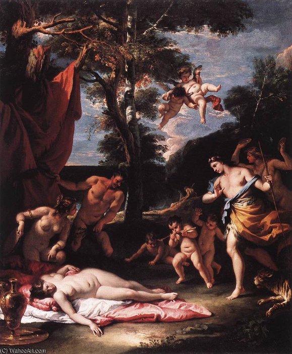 The Meeting Of Bacchus And Adriadne — Sebastiano Ricci