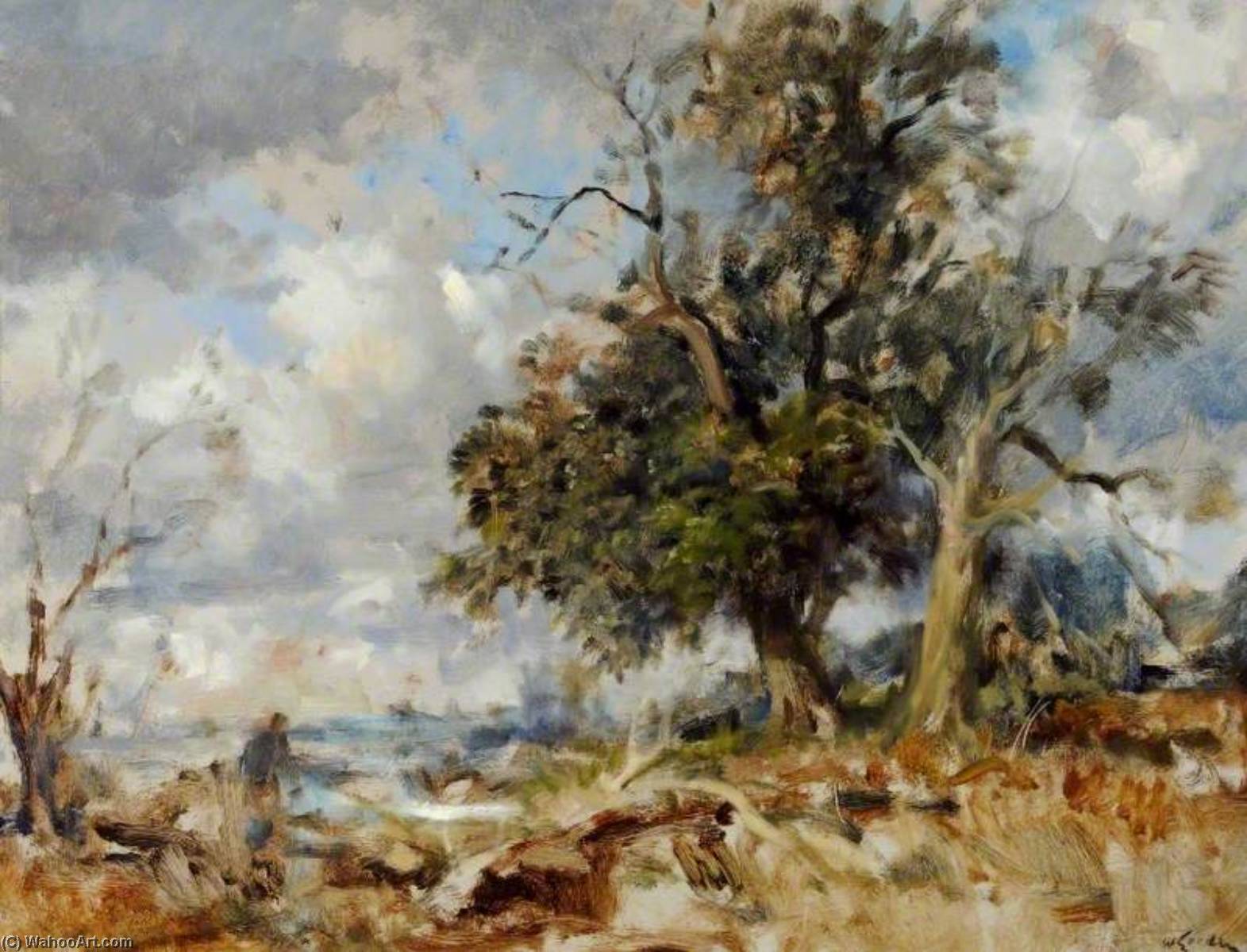 Landscape Sketch — Walter Goodin