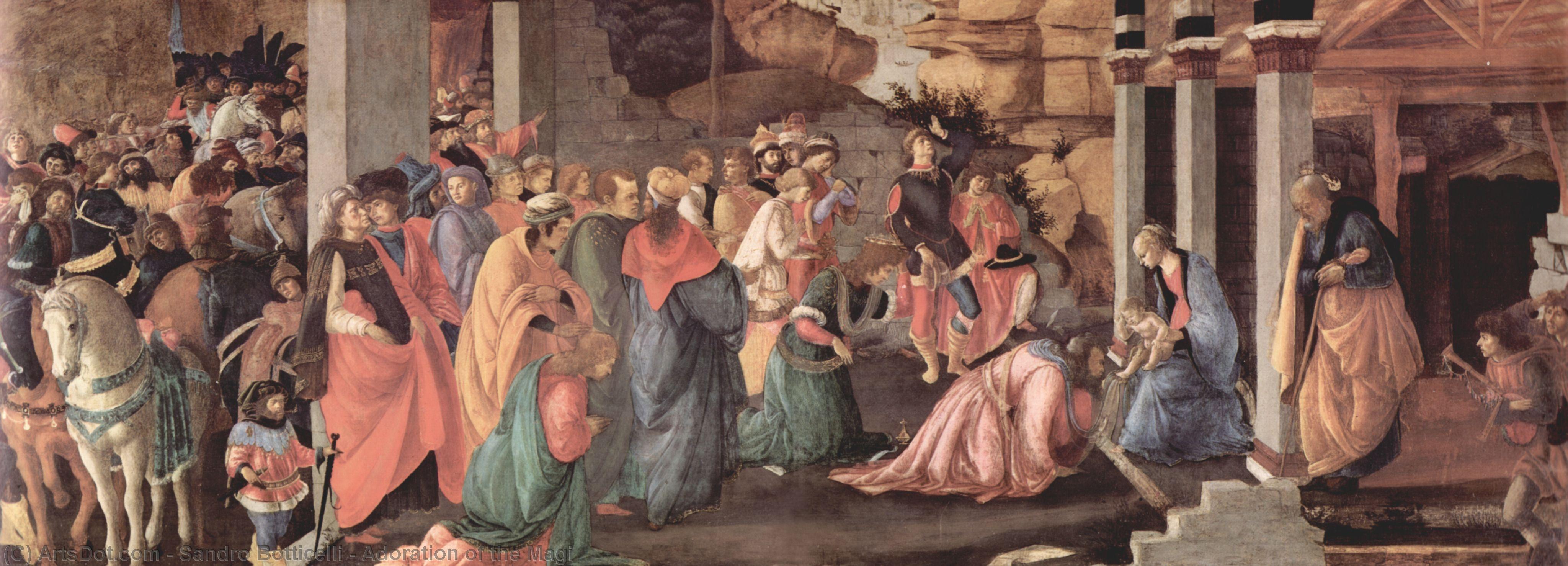 Adoration Of The Magi — Sandro Botticelli