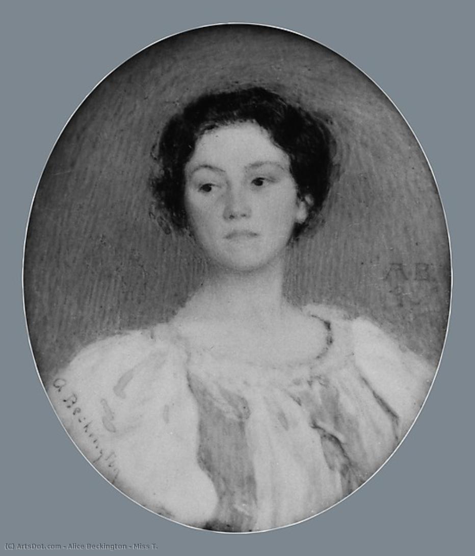 Miss T. — Alice Beckington