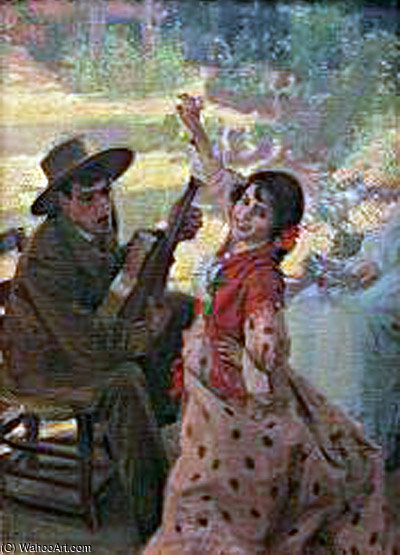 Mujer Cantando — Jose Maria Lopez Mezquita