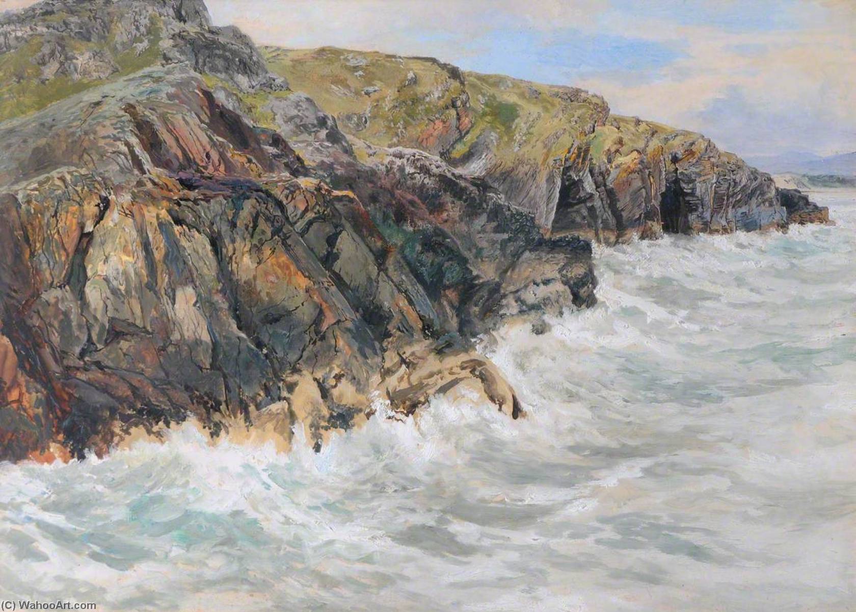 Craig Ddu, Cardigan Bay — Frederick William Hayes