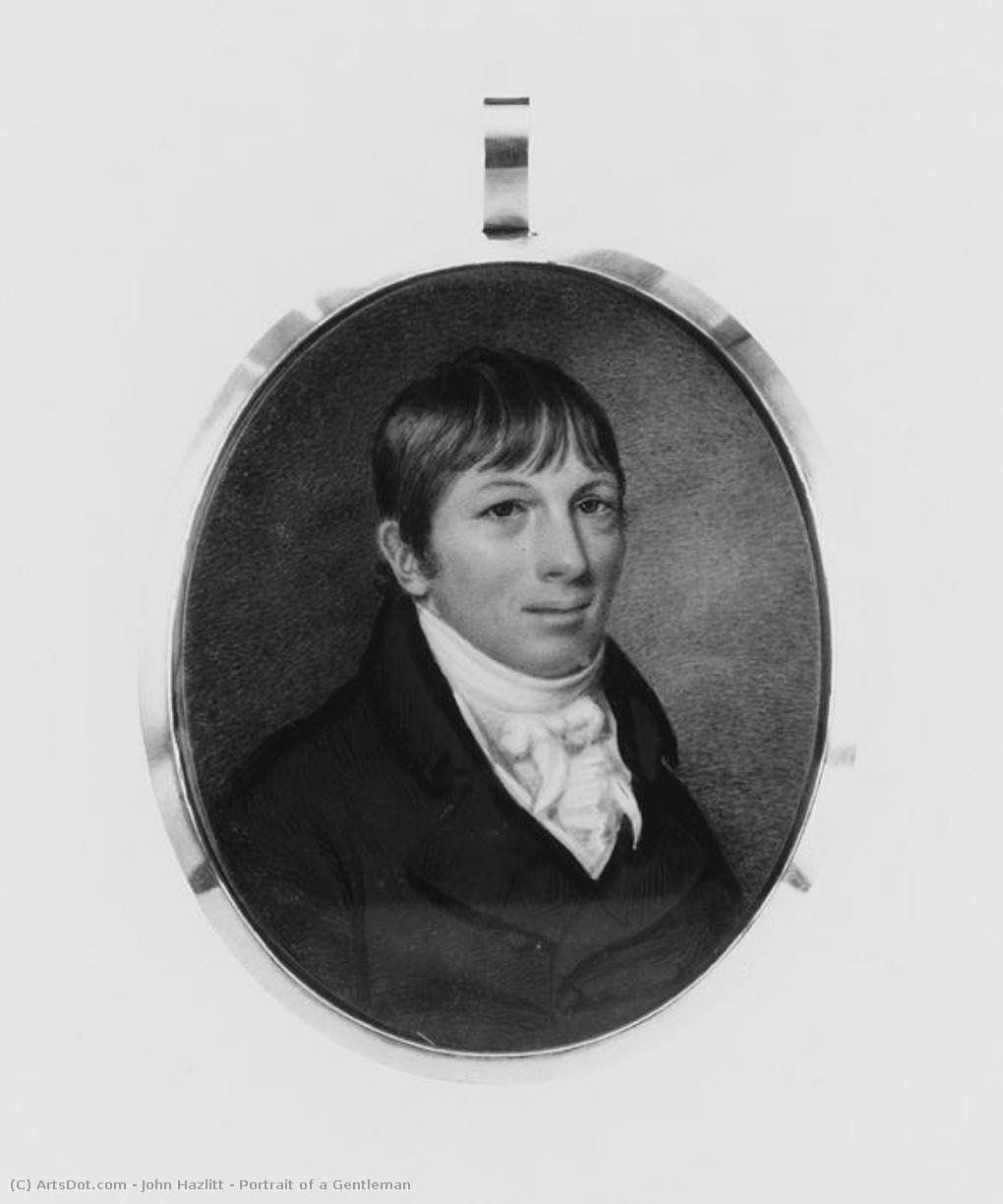 Portrait Of A Gentleman — John Hazlitt