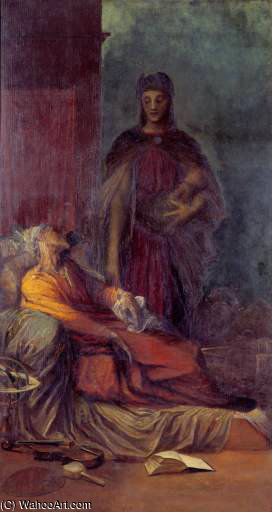 The Messenger - — George Frederic Watts