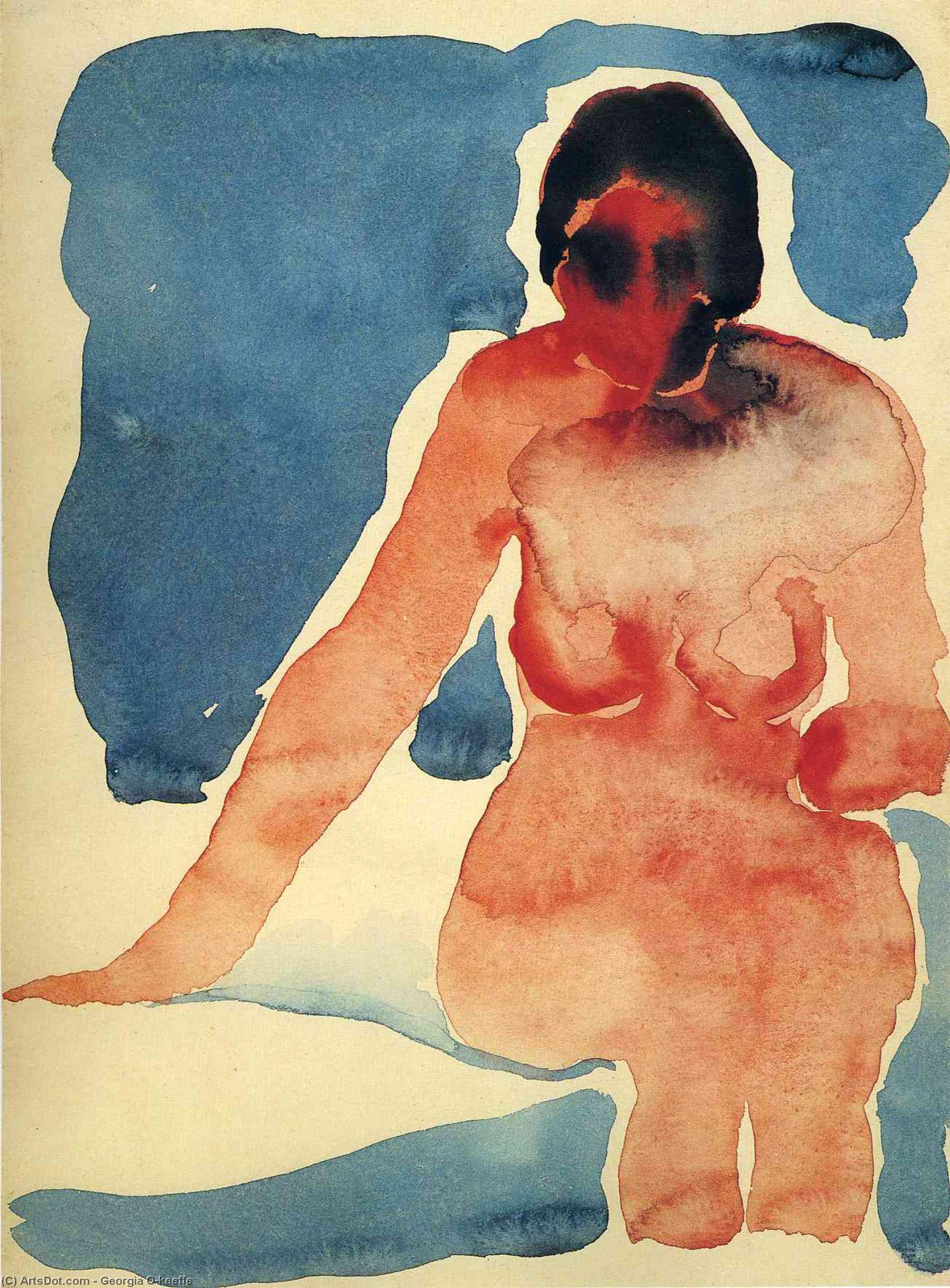 Seated Nude — Georgia O'keeffe