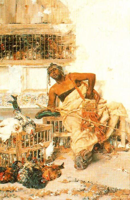 Moor Bird Seller — Хосе Вильяс-и-кордеро