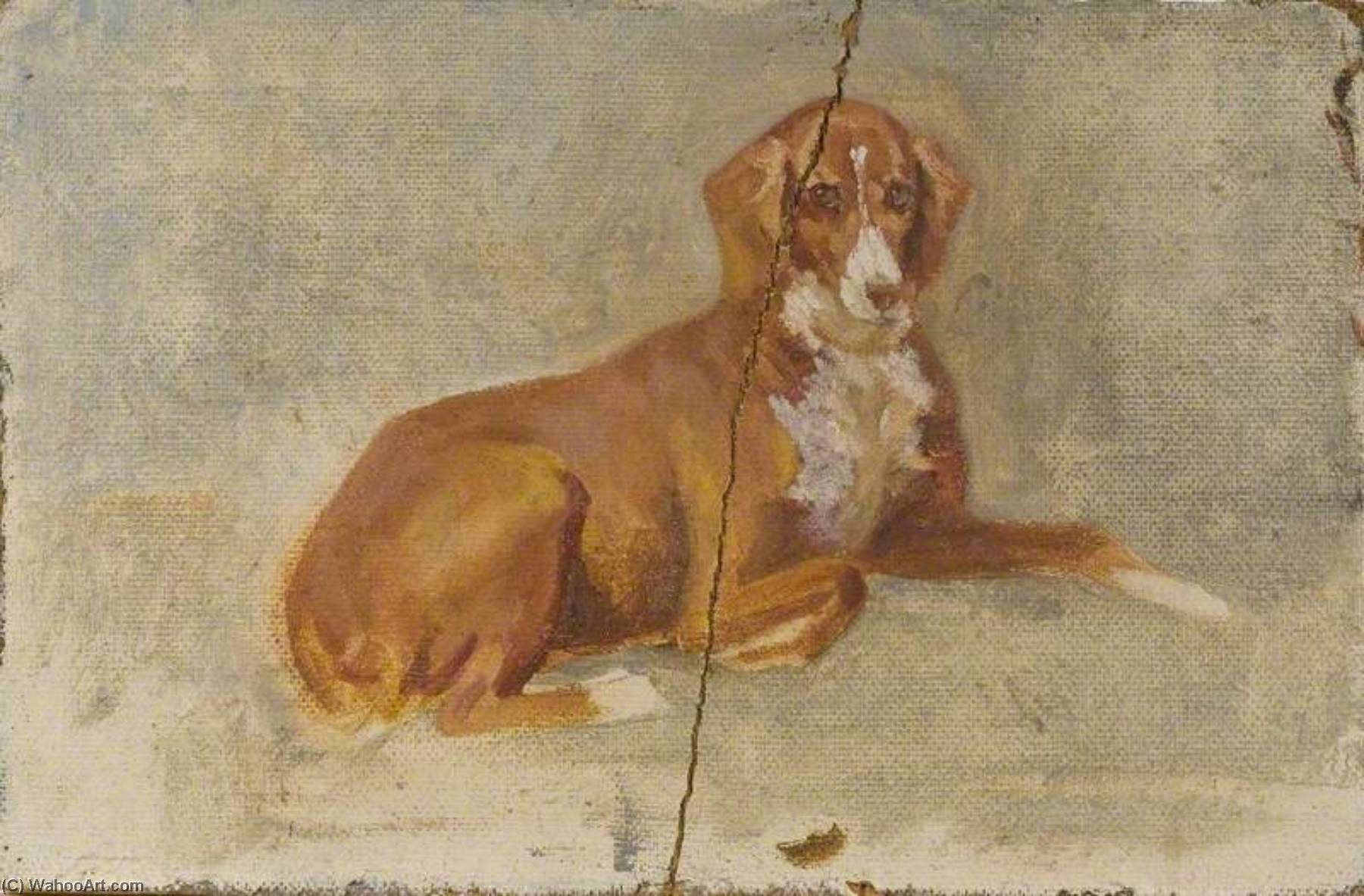 Study Of A Red Setter — Sir Alfred James Munnings