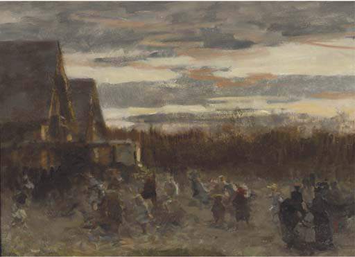Tuinfeest Bij Avond - The Garden Party — Willem Bastiaan Tholen