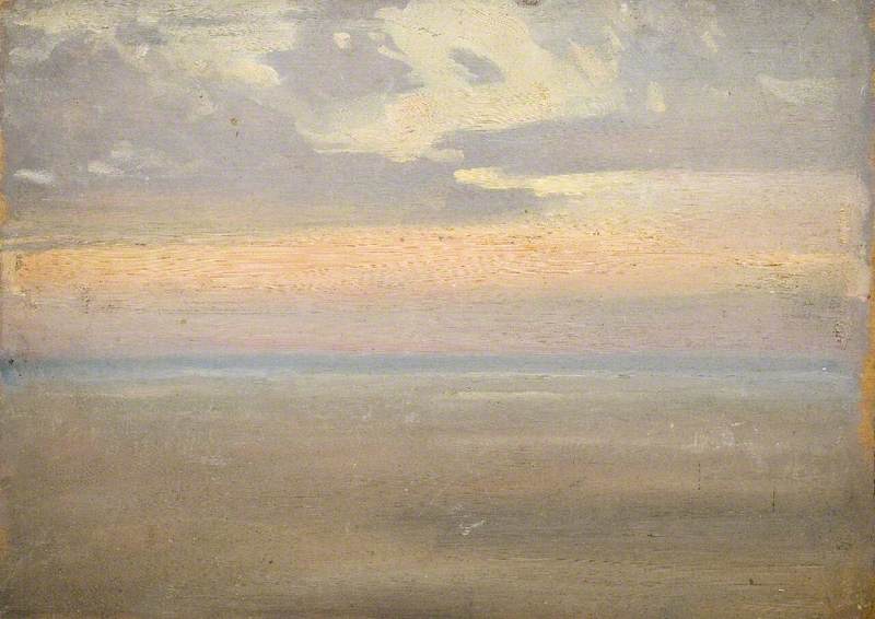Studie Des Morgendämmerungseffekts, Frankreich, 2. April 1918 — Sir Alfred James Munnings