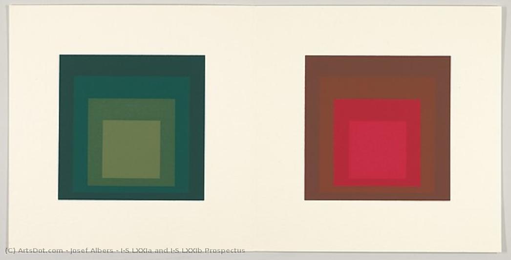 I-s Lxxia And I-s Lxxib Prospectus — Josef Albers