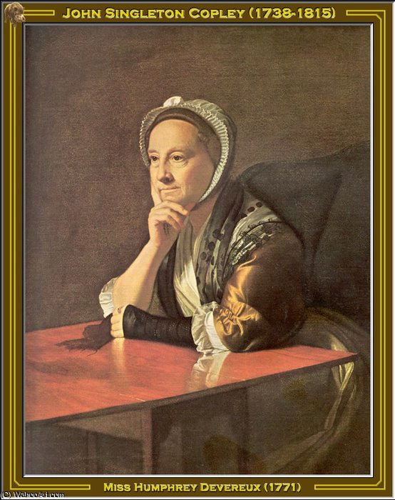 Miss Humphrey Devereux — John Singleton Copley