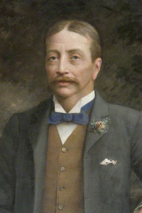 George Granville Lancaster (1853–1907) (detail) — Arthur Trevor Haddon