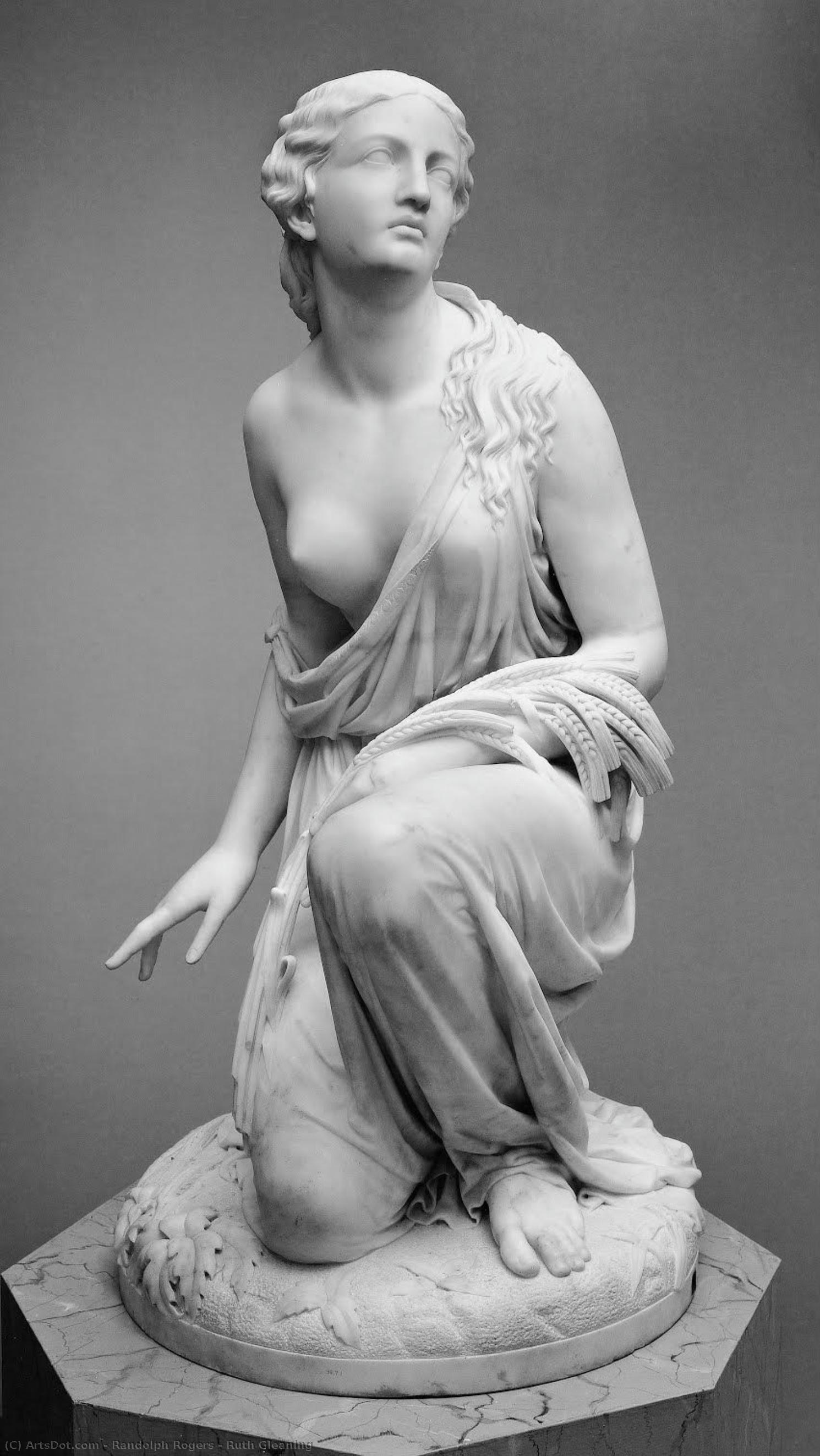 Ruth Gleaning — Randolph Rogers