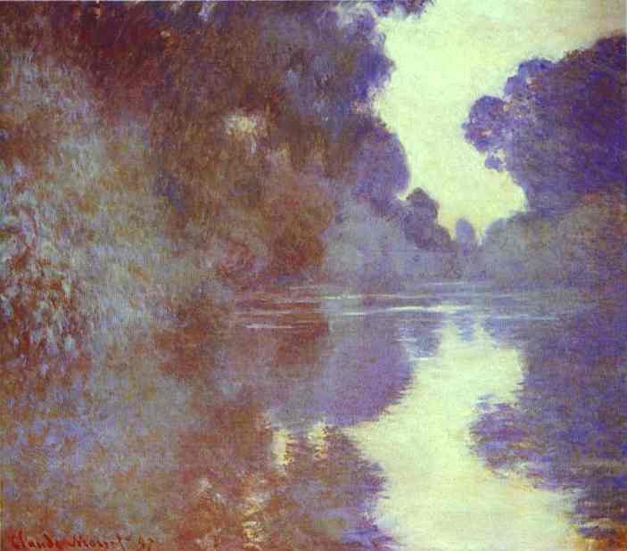 Rama Del Sena Cercano A Giverny — Claude Monet