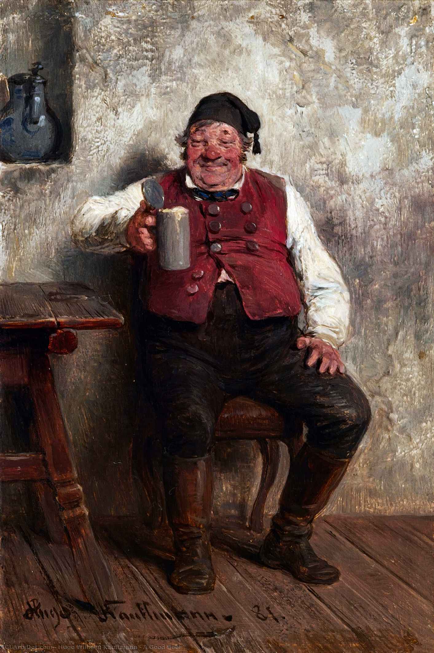 A Good Beer — Hugo Wilhelm Kauffmann