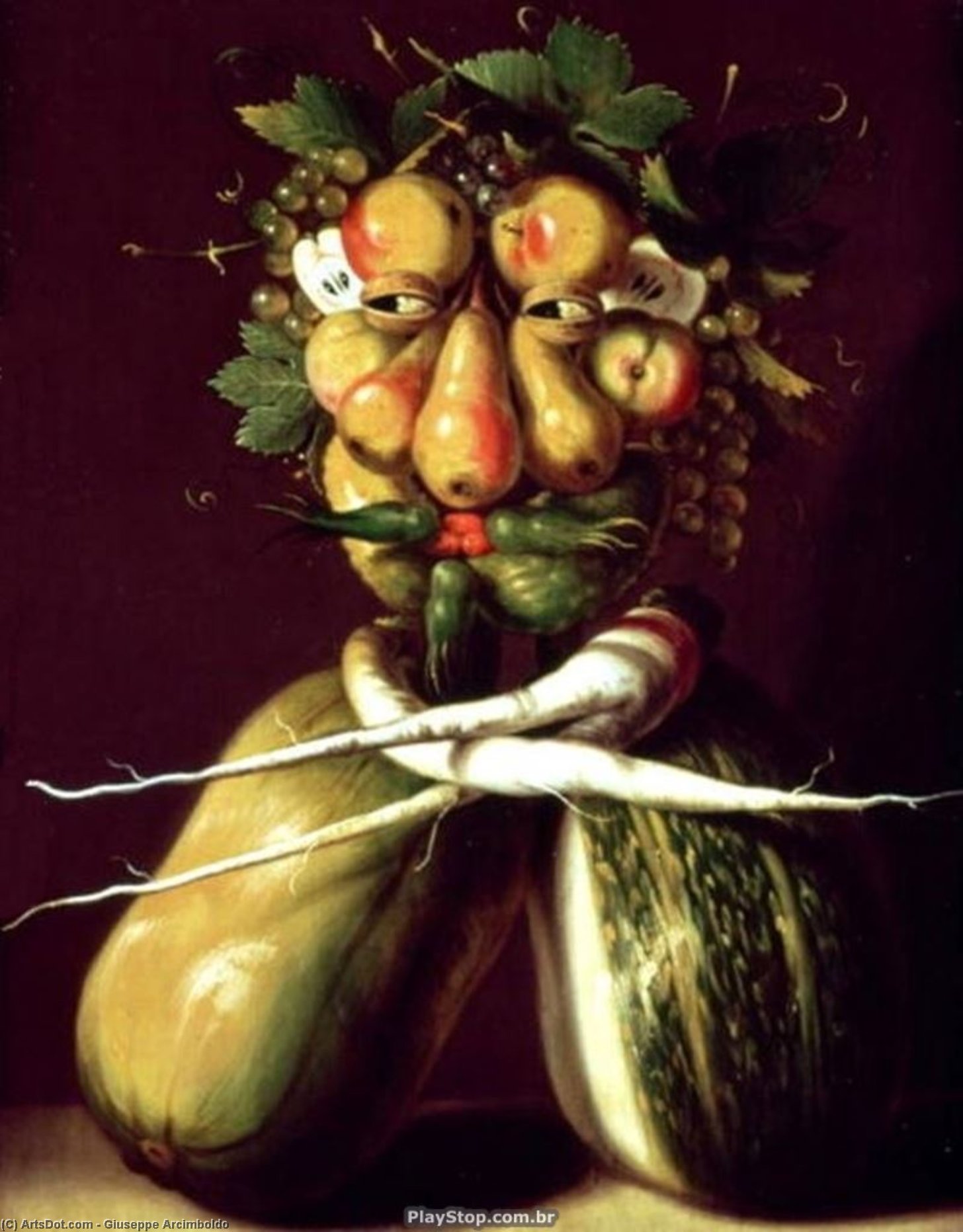 Whimsical Portrait — Жозеф Арчимбольдо