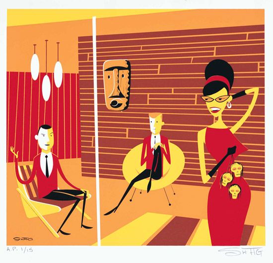 Ку-куа — Josh Agle (shag)