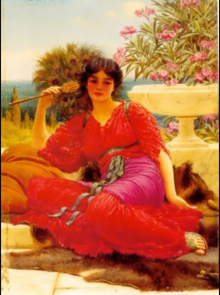 Flabellifera Study — R.b.a John William Godward