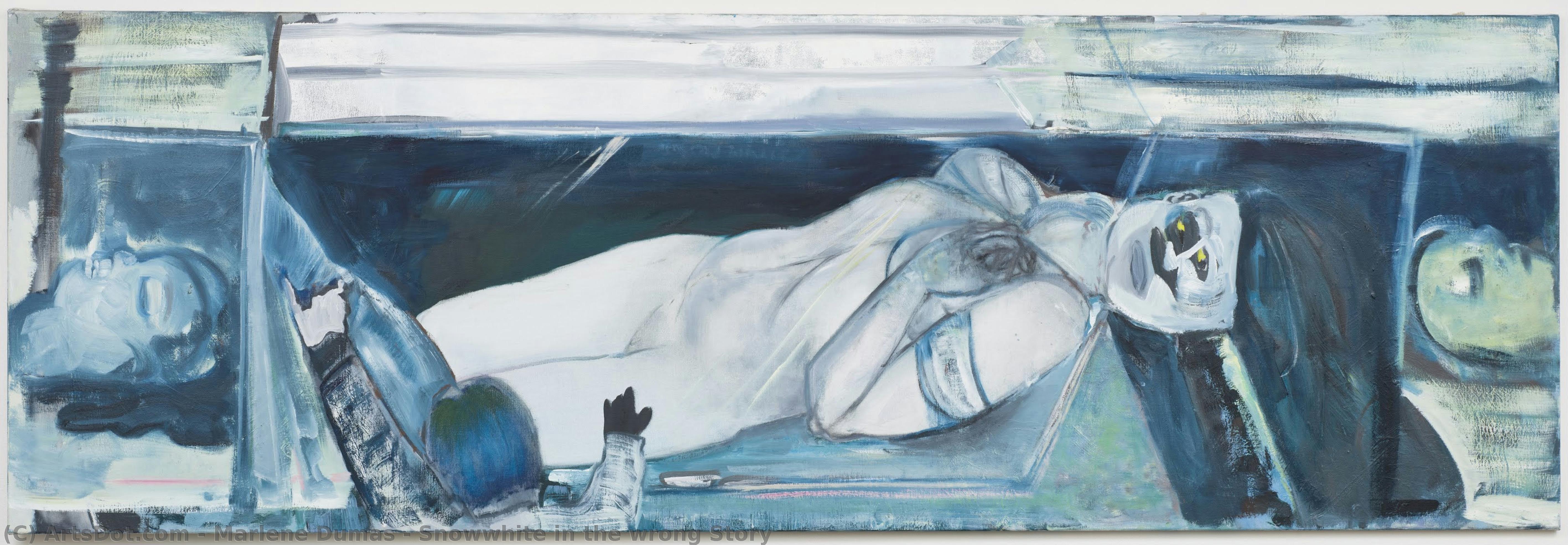 Snowwhite In The Wrong Story — Marlene Dumas
