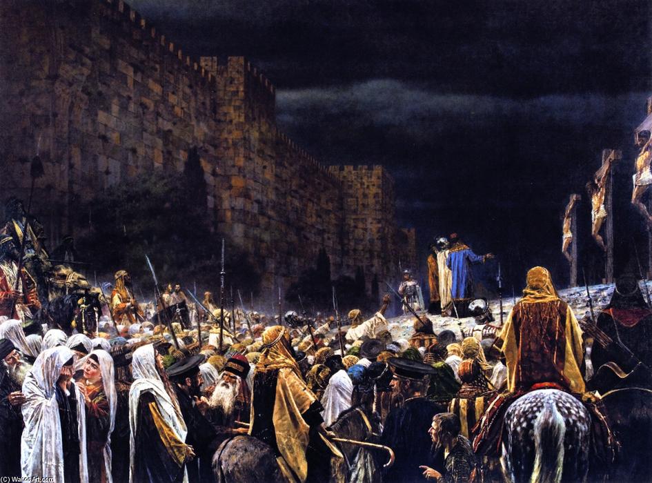 Crucifixion By The Romans — Vasily Vasilievich Vereschagin