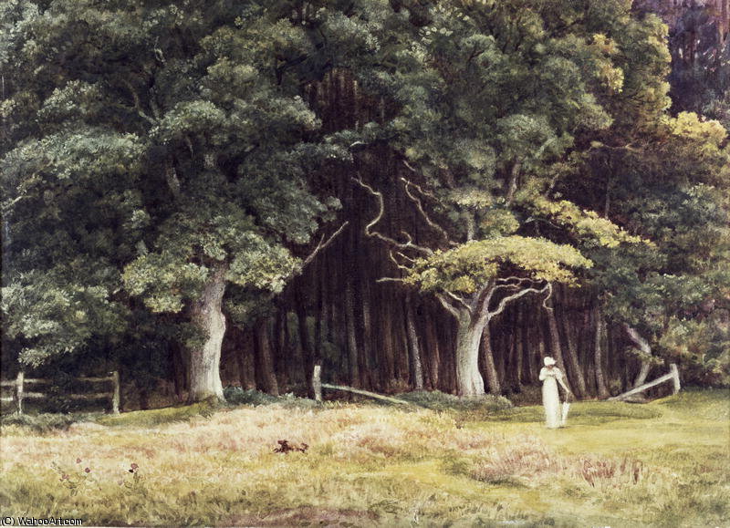The Wooded Landscape — Sir Edward John Poynter