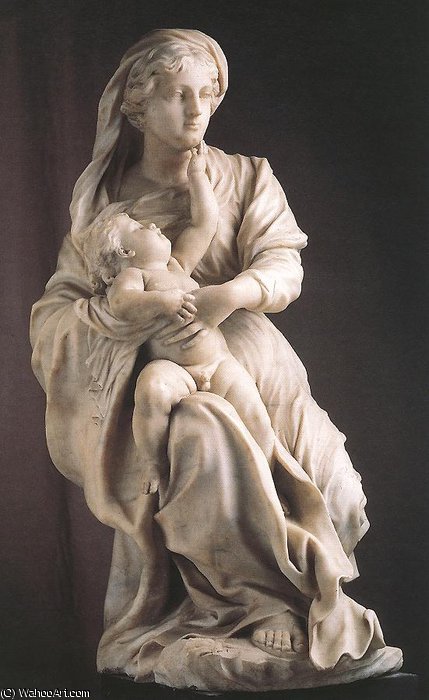 Virgin And Child — Pierre Puget