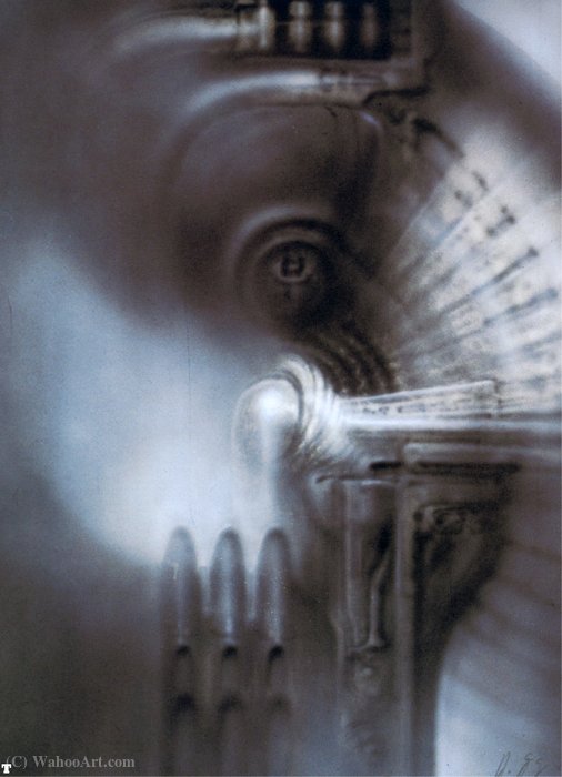 Hr Giger Biomechanicallandscape - (019) — H.r. Giger