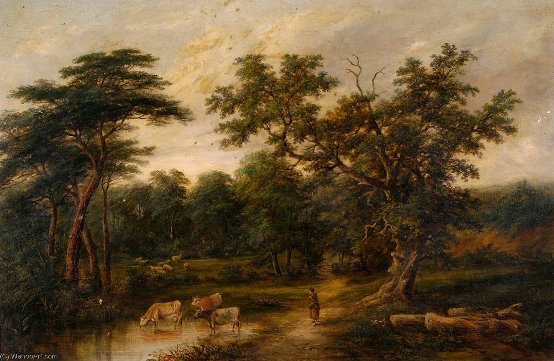 Back Of Cauldwell Hall, Suffolk — Robert Burrows