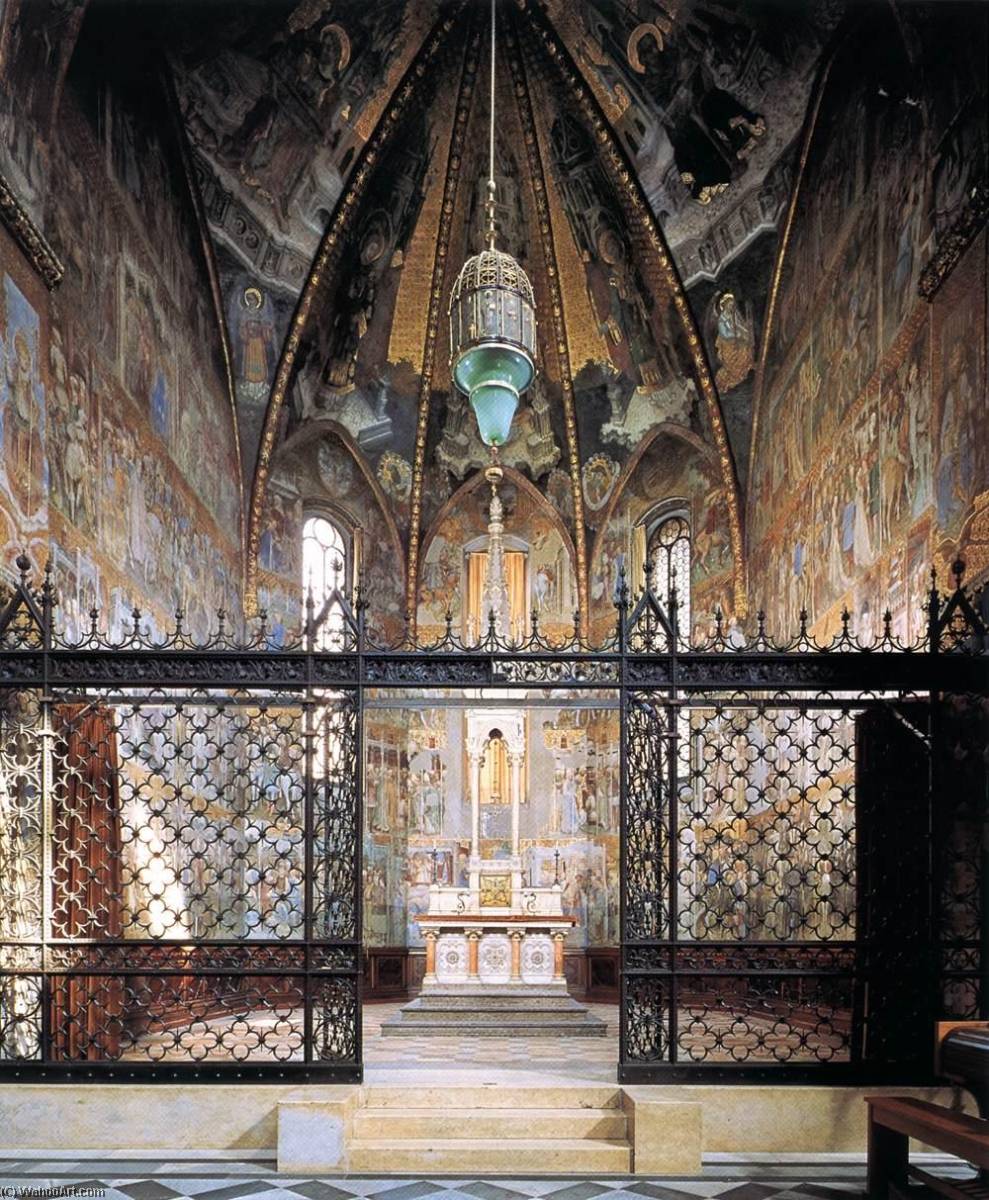 View Of The Tomb Chapel Of Queen Theodolinda — Franceschino Zavattari