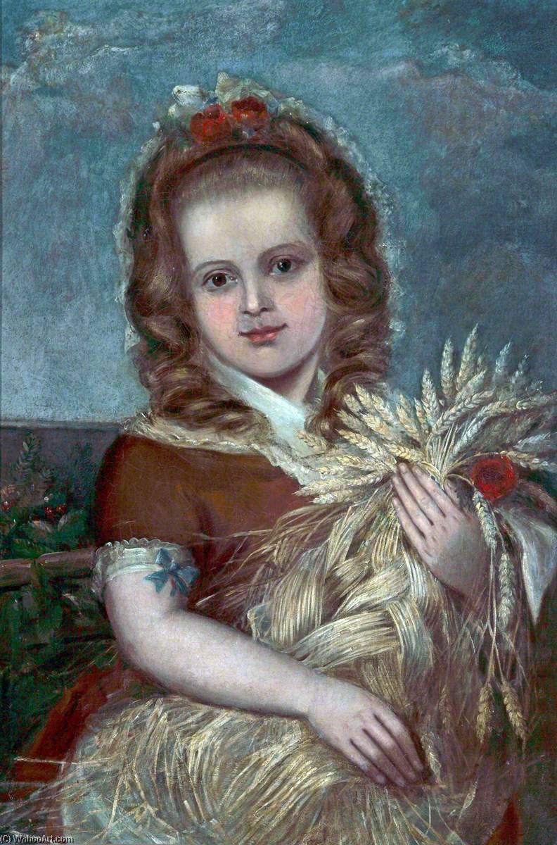 A Girl Making A Corn Dolly (catherine, The Artist's Daughter) — Philip Wilson Steer