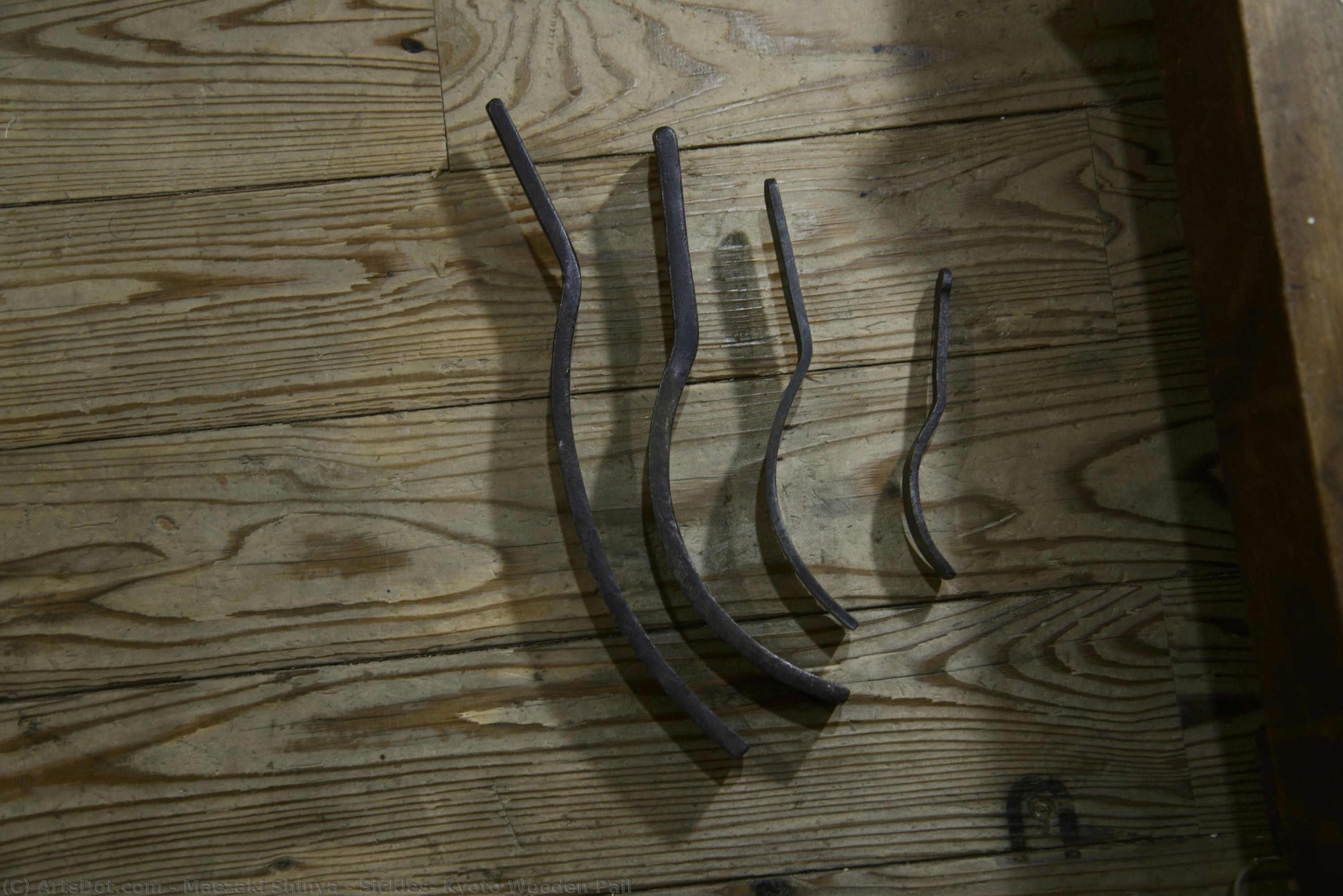 Sickles, Kyoto Wooden Pail — Maezaki Shinya