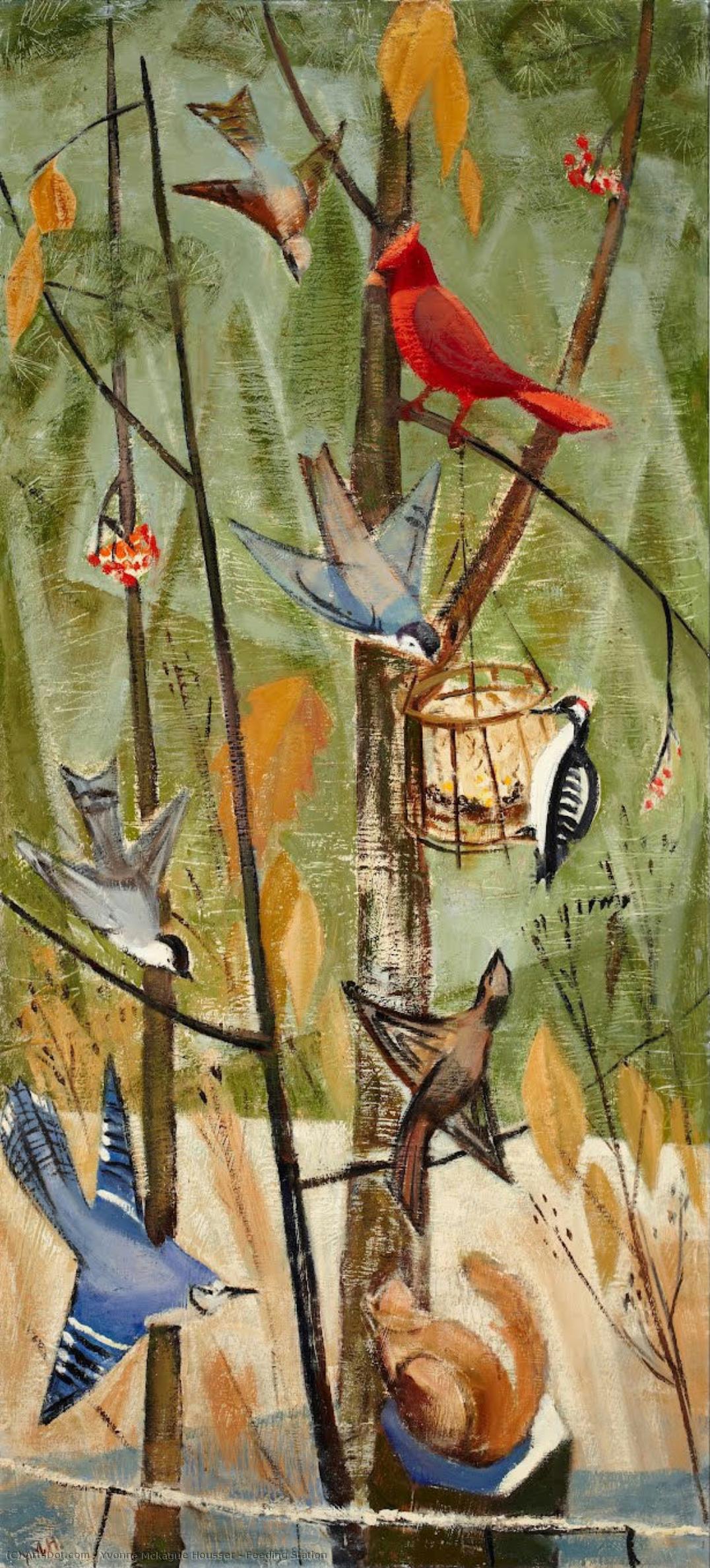 Feeding Station — Yvonne Mckague Housser