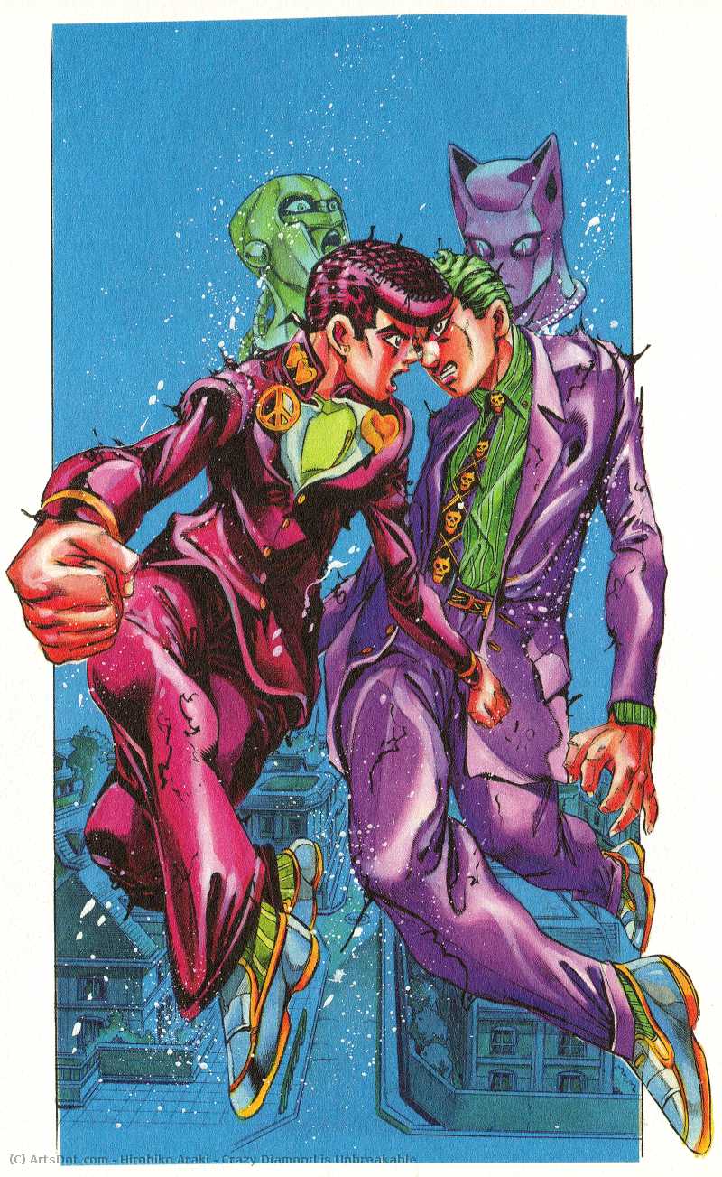 Crazy Diamond Is Unbreakable — Hirohiko Araki