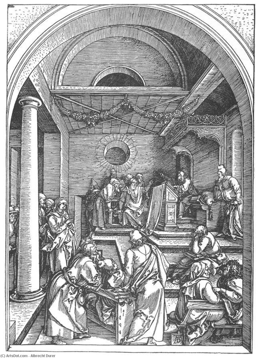 Das Leben Der Jungfrau: 15. Christ Unter Den Gelehrten — Albrecht Dürer