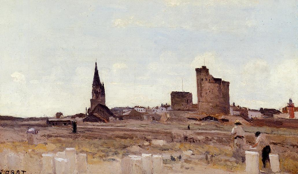 La Rochelle - Quarry Near The Port Entrance — Jean-baptiste-camille Corot