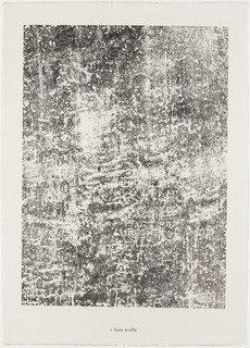 Scaly Text (texte Écaillé) From The Portfolio Textures From Phenomena (les Phénomènes) — Jean Philippe Arthur Dubuffet