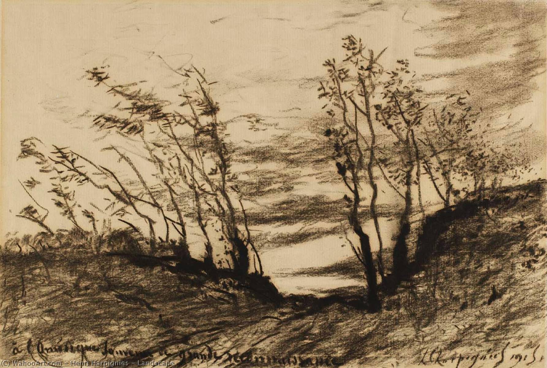 Landscape — Henri-joseph Harpignies
