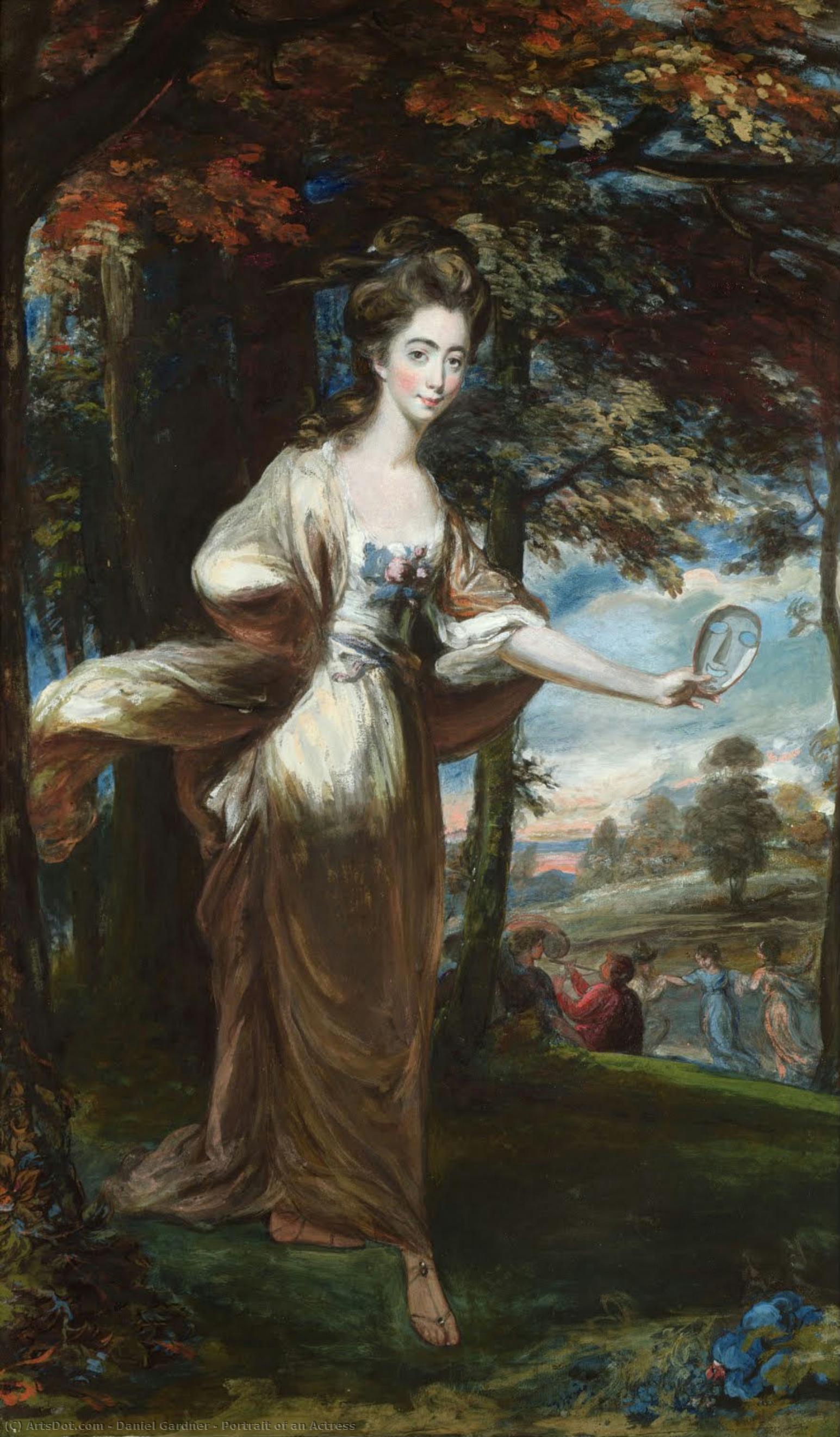 Portrait Of An Actress — Daniel Gardner