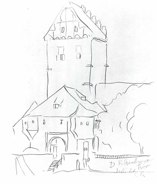Rothenburg Gate — Christian Rohlfs