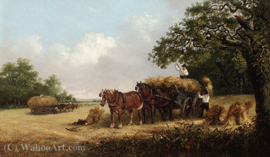Loading The Hay Wagon — Thomas Smythe