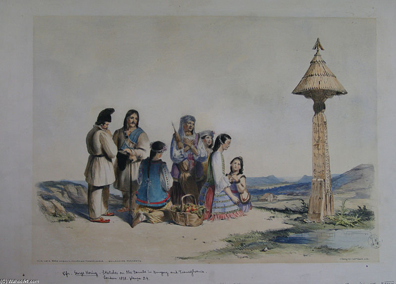 Iron-gate Pass Between Hungary And Transylvania — George Edwards Hering