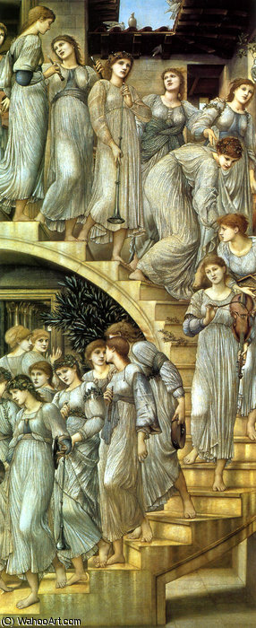 The Golden Stairs — Edward Coley Burne-jones