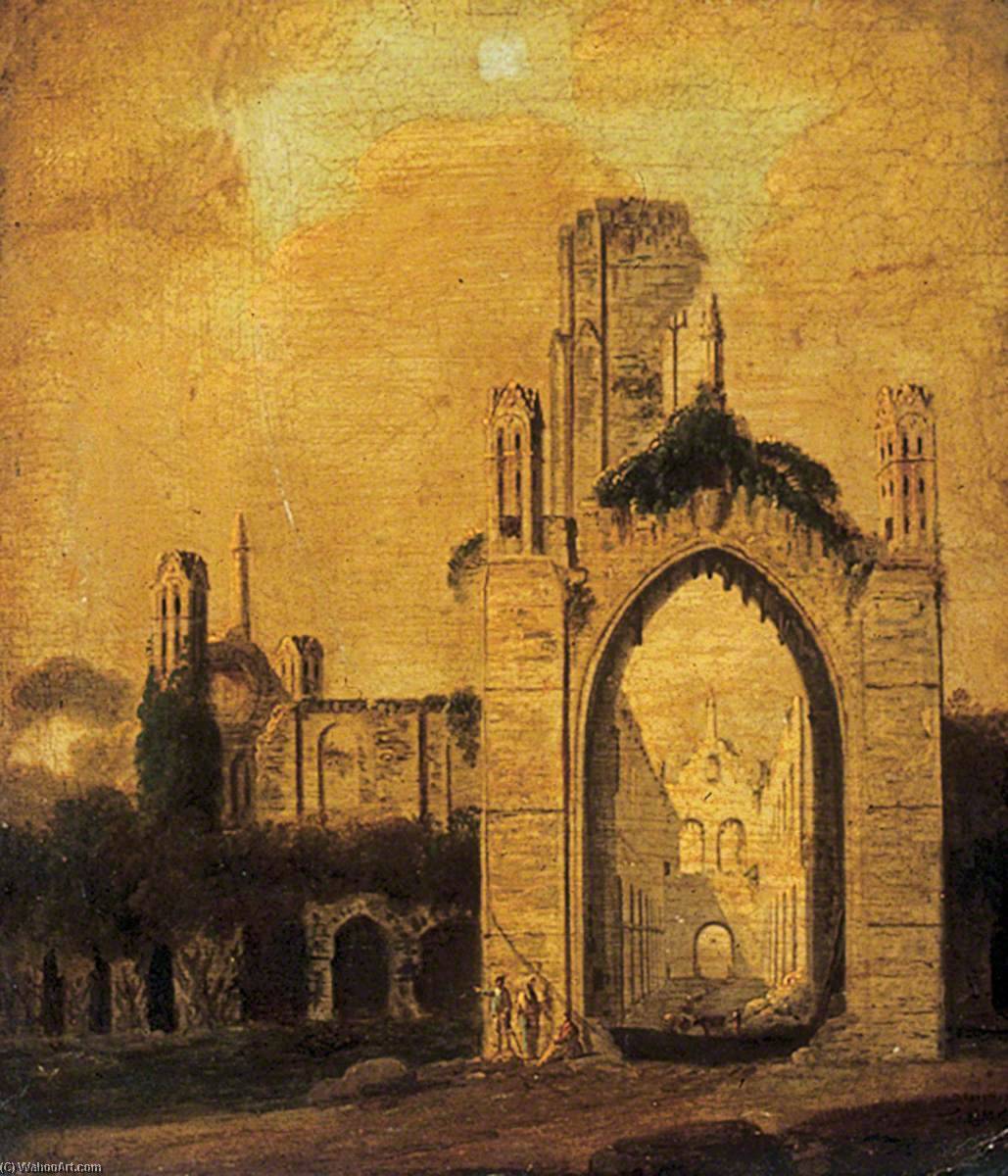 Kirkstall Abbey From The East — Joseph Rhodes