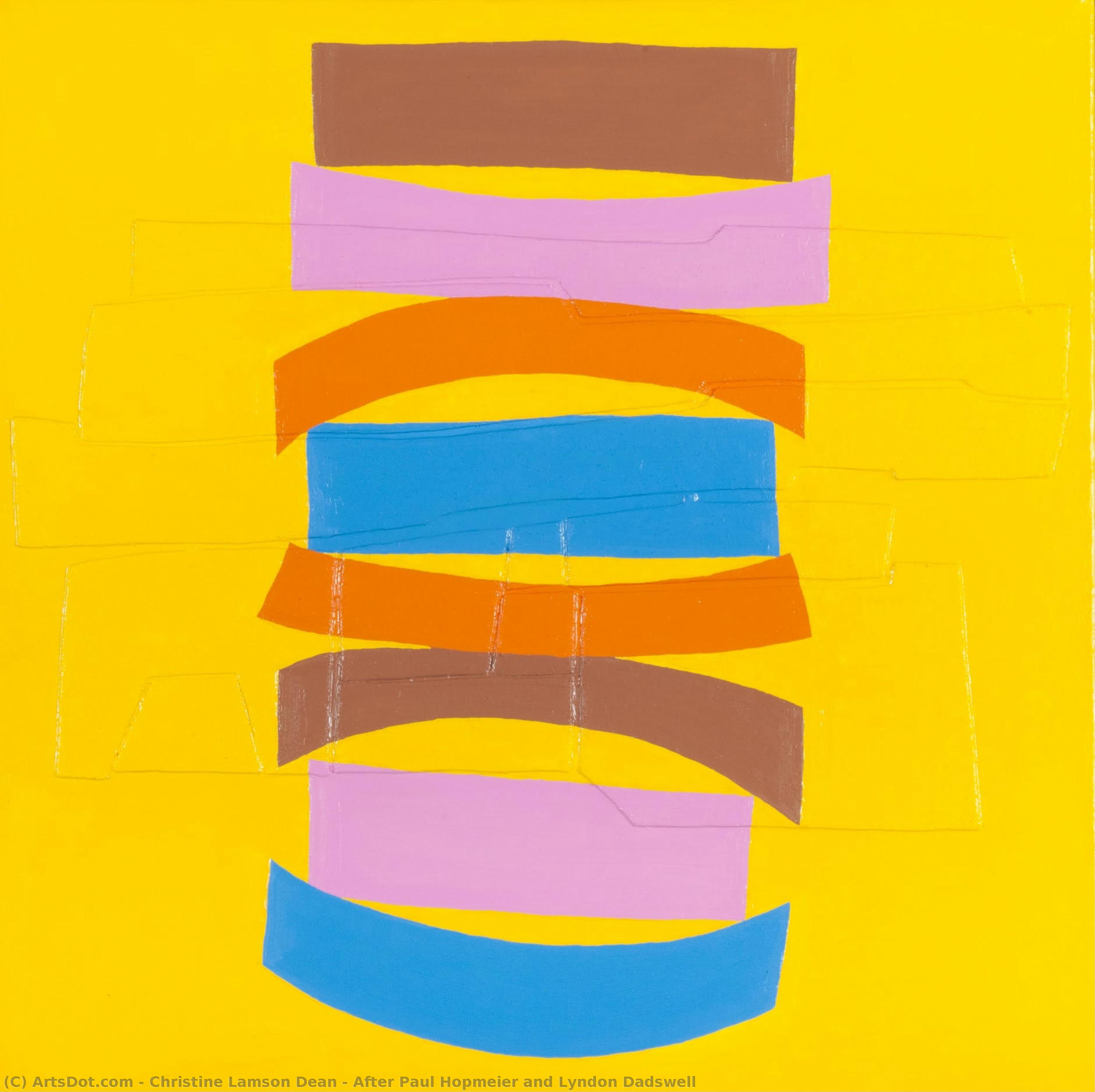 After Paul Hopmeier And Lyndon Dadswell — Christine Lamson Dean