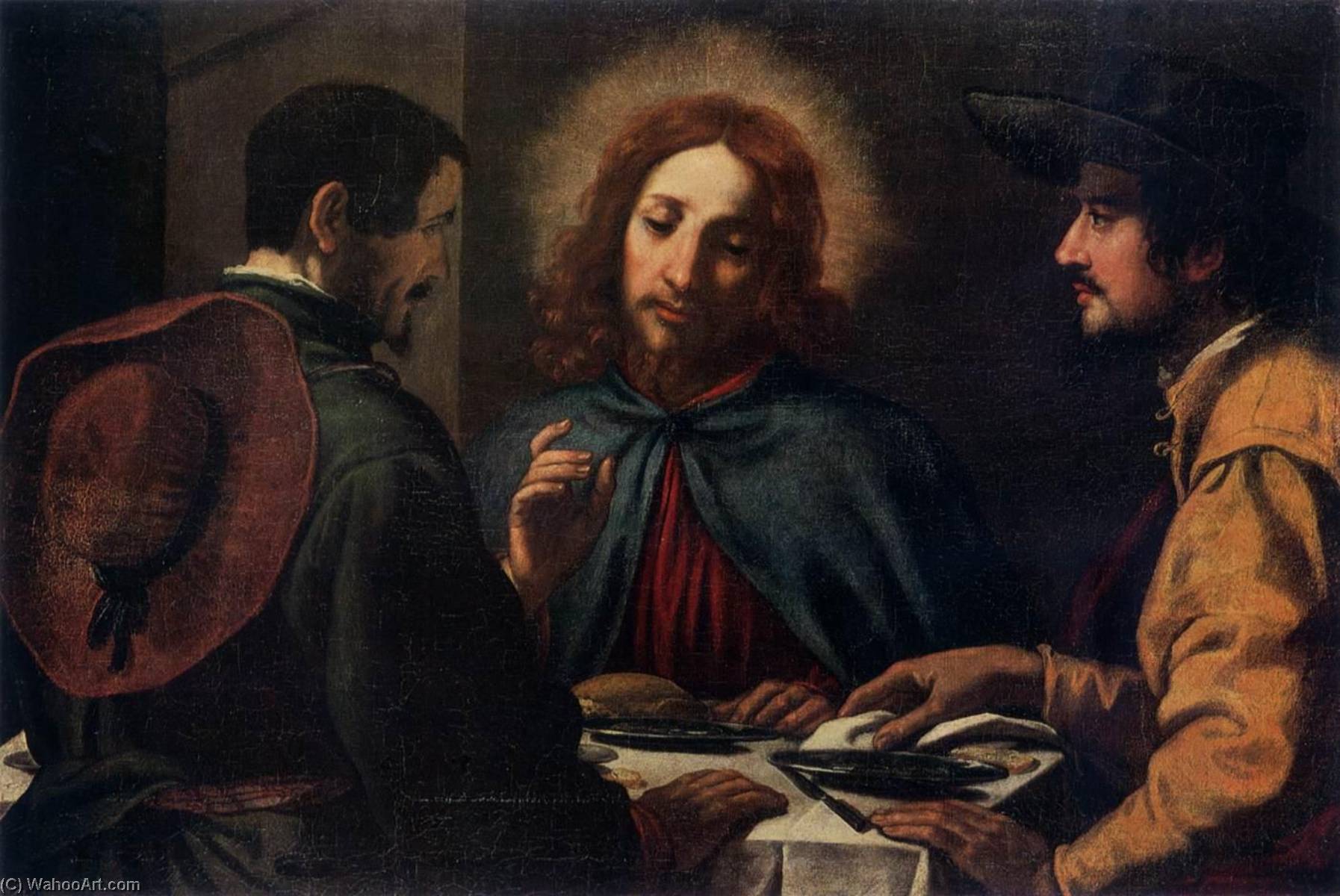 Supper At Emmaus — Jacopo Chimenti