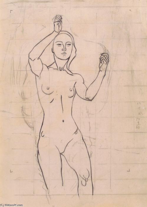 Character Study Of Venus In The Grotto — Koloman Moser